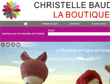 Tablet Screenshot of christelle-bauduin.com